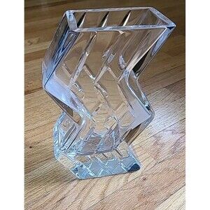 Miller Rogaska *Vision Vase* Slovenia *10"   (HEAVY 10 LBS.) BEAUTIFUL!